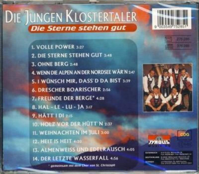 Klostertaler (Die Jungen) - Die Sterne stehen gut