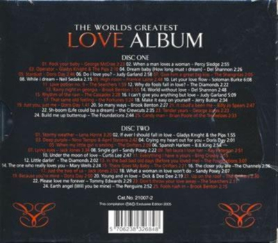 The Worlds Greatest Love Album (2CD)