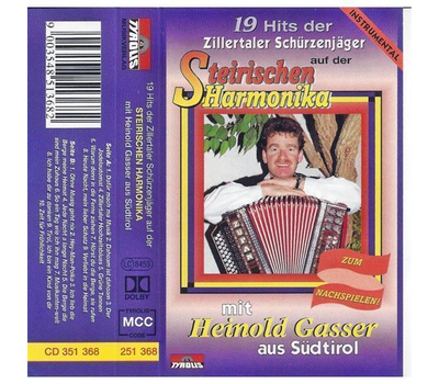 Gasser Heinold - 19 Hits der Schrzenjger auf der Steirische Harmonika (Instrumental)