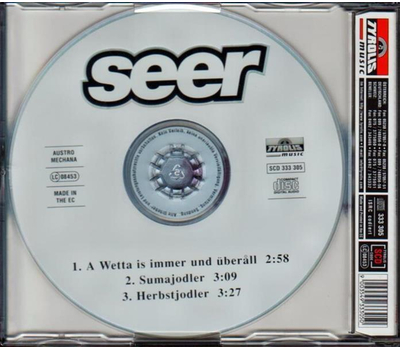 Die Seer - A Wetta is immer und berall / Sumajodler / Wi...