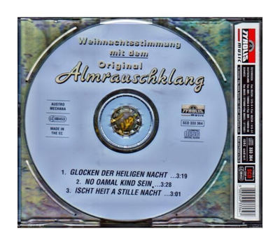 Weihnachtsstimmung mit dem Original Almrauschklang