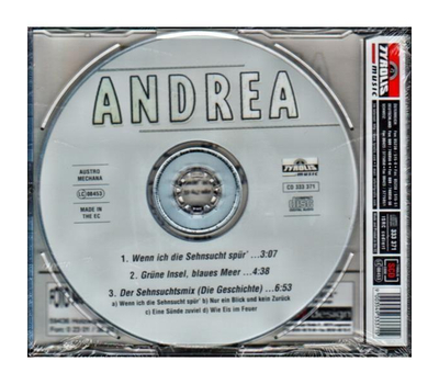 Andrea - Wenn ich die Sehnsucht spr