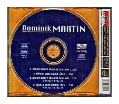 Dominik Martin - Schne Lieder braucht das Land