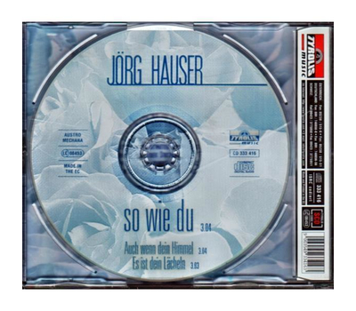 Jrg Hauser - So wie Du