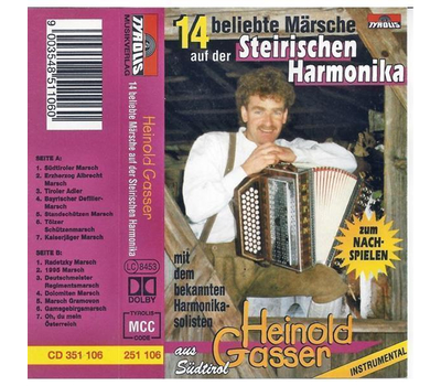 Gasser Heinold - 14 Mrsche auf der Steirischen Harmonika (Instrumental)