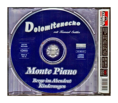 Dolomitenecho mit Konrad Sattler - Monte Piano