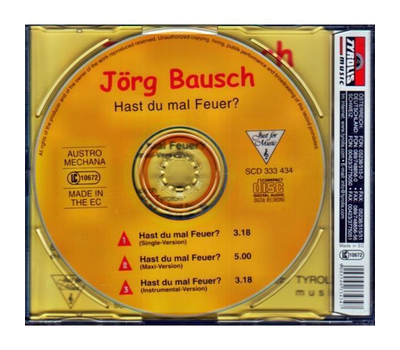 Jrg Bausch - Hast du mal Feuer?