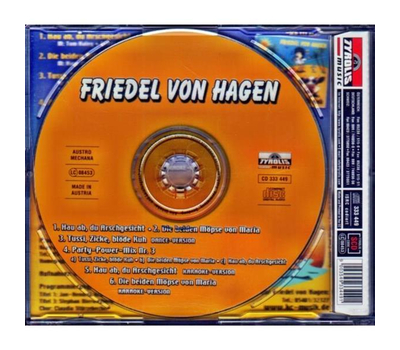 Friedel von Hagen - Hau ab, du Arschgesicht