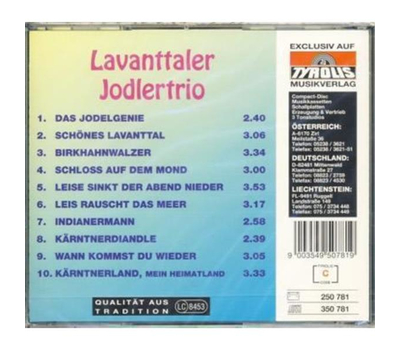 Lavanttaler Jodlertrio - Musik, Gesang und Jodlerklang