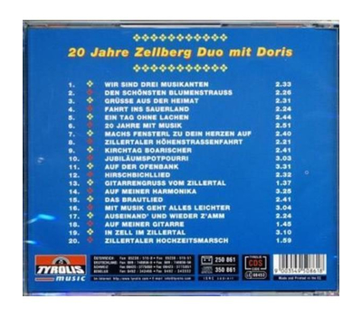 Zellberg Duo mit Doris - 20 Jahre