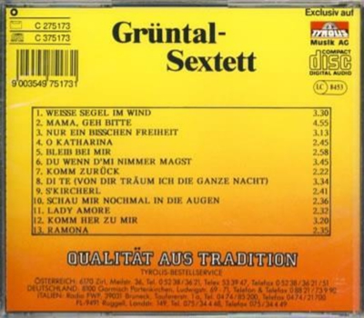 Grntal Sextett - Ein bichen Freiheit