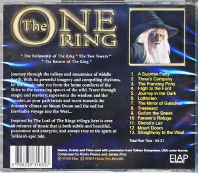 The One Ring - Music inspired by J.R.R. Tolkiens The Lord of the Rings