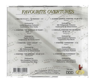 London & Bern Symphony, English Sinfonia, BBC Philharmonic Orchestra - Favourite Overtures