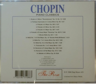 CHOPIN Piano Classics