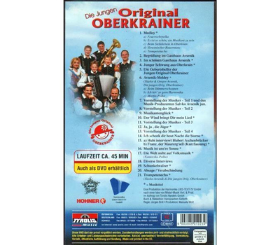 Die Jungen Original Oberkrainer - Junger Schwung aus Oberkrain VHS