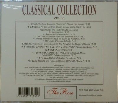 St. Petersburger Kammerorchester - Classical Collection Vol. 6