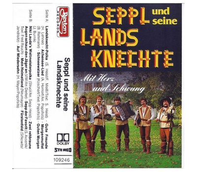 Seppl und seine Landsknechte - Mit Herz und Schwung MC 1985 Neu