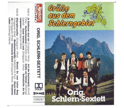 Orig. Schlern-Sextett - Gre aus dem Schlerngebiet MC 1985 Neu