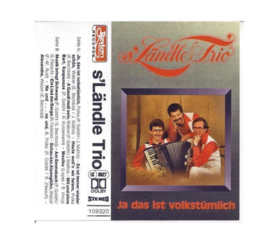 Lndle Trio - Ja das ist volkstmlich MC 1985 Neu