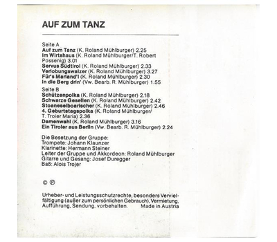 Goldried Quintett - Auf zum Tanz