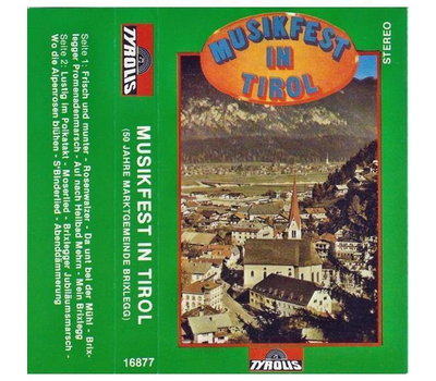 Musikfest in Tirol 50 Jahre Marktgemeinde Brixlegg 1977 MC Neu