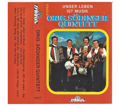 Orig. Sdinger Quintett - Unser Leben ist Musik MC Neu 1977