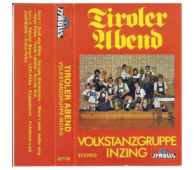 Volkstanzgruppe Inzing - Tiroler Abend MC Neu 1978