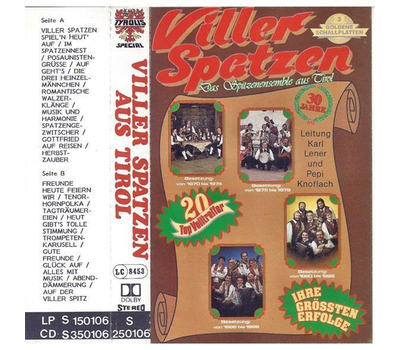 Orig. Viller Spatzen - 20 Top Volltreffer Ihre grssten Erfolge MC Neu