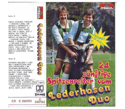 Berwanger Lederhosen Duo - 24 znftige Spitzenreiter MC Neu