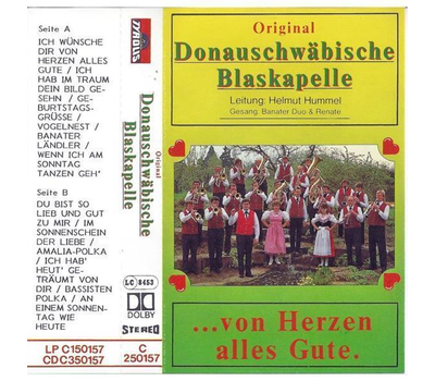 Original Donauschwbische Blaskapelle ... von Herzen alles Gute MC 1989 Neu