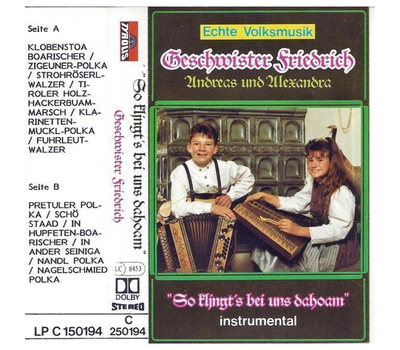 Geschwister Friedrich - So klingts bei uns dahoam Instrumental MC Neu