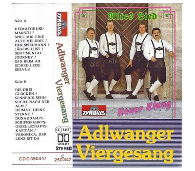 Adlwanger Viergesang - Altes Lied - Neuer Klang