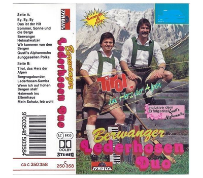 Berwanger Lederhosen Duo - Tirol, das Herz der Alpen