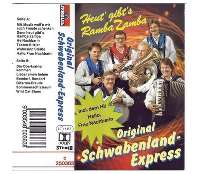 Orig. Schwabenland Express - Heut gibts Ramba Zamba MC Neu