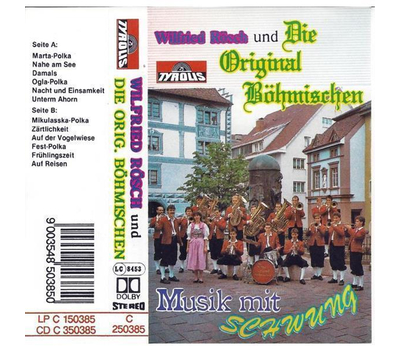 Wilfried Rsch & Die Original Bhmischen - Musik mit Schwung MC Neu