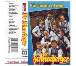 Die Schneeberger - Fr jeden etwas MC Neu