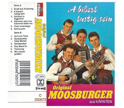 Orig. Moosburger - A bierl lustig sein MC Neu