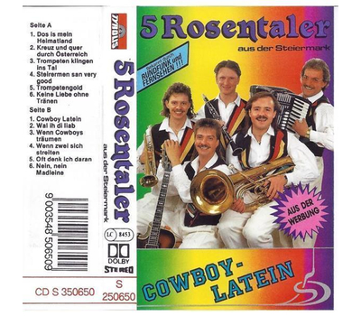 5 Rosentaler aus der Steiermark - Cowboy-Latein