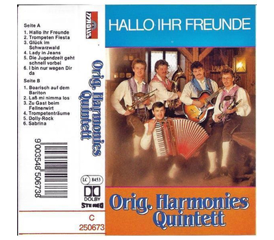 Orig. Harmonies Quintett - Hallo ihr Freunde