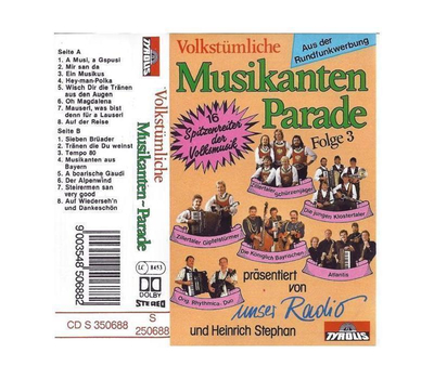 Volkstmliche Musikantenparade von Unser Radio Folge 3