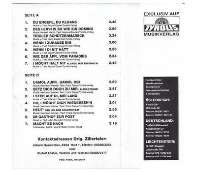 Original Zillertaler - I steh auf di