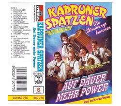 Kapruner Spatzen - Auf Dauer mehr Power MC Neu