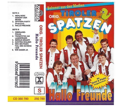 Orig. Tiroler Spatzen - Hallo Freunde