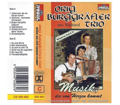 Orig. Burggrfler Trio - Musik, die von Herzen kommt