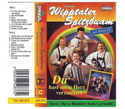 Orig. Wipptaler Spitzbuam - Du hast mein Herz verzaubert MC Neu