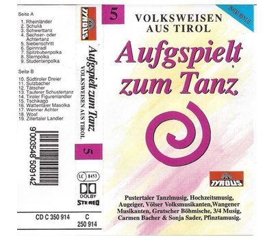 Aufgspielt zum Tanz Folge 5 Volksweisen aus Tirol Instrumental