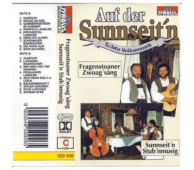 Fragenstoaner Zwoagsang & Sunnseitn Stubnmusig - Auf der Sunnseitn