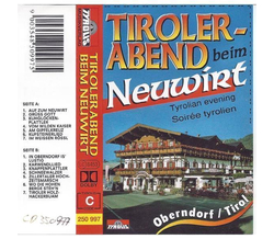 Tirolerabend beim Neuwirt (Oberndorf/Tirol)