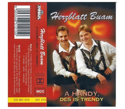 Herzblatt Buam - A Handy, des is Trendy