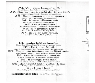 Die Steigerburschen - Leute, lat es krachen weil wir heute Stimmung machen MC Neu